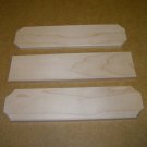 Door Plaque/Sign/Pyrography Blank/Blank Maple Sign - 7 7/8" x 2" x 5/16"  ( 200mm x 50mm x 8mm )