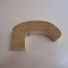 Iroko Walking Stick Handle Blank /Carving Blank-2 3/4" x 4 3/4" x 1 1/16" ( 70mm x 120mm x 27mm )