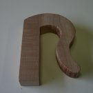 Walking Stick Handle Blank / Cherry Wood/Carving-5 5/8" x 3 7/8" x 1 1/16" ( 145mm x 100mm x 27mm )