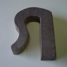 Walking Stick Handle Blank / Walnut / Carving-5 5/8" x 3 7/8" x 1 1/16" ( 145mm x 100mm x 27mm )