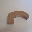 Walking Stick Handle Blank /Cherry Carving Blank-2 3/4" x 4 3/4" x 1 1/16" ( 70mm x 120mm x 27mm )