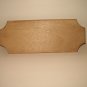 Wooden Sign Iroko-House Sign-Name Board-11 3/4" x 4 1/2" x 3/4" (300mm x 114mm x 20mm)