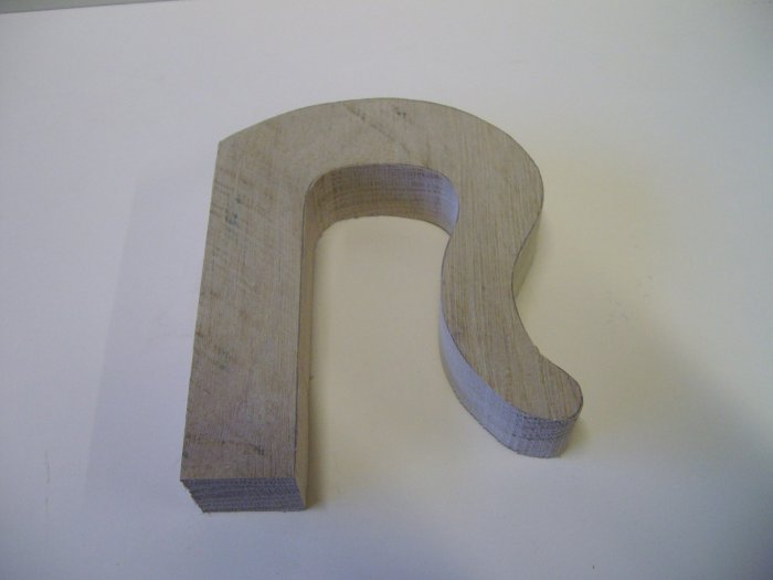 Walking Stick Handle Blank / Oak / Carving5 3/4" x 4 1/2" x 1" ( 145mm