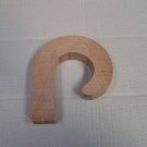 Walking Stick Handle Blank / Mahogany / Carving-5 7/8" x 5 1/8" x 1 1/16" ( 150mm x 130mm x 27mm )