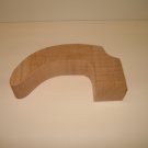 Walking Stick Handle Blank /Cherry Wood Carving Blank-2 3/4" x 5 1/8" x 1" ( 70mm x 130mm x 26mm )