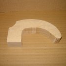 Walking Stick Handle Blank /Ash Carving Blank-2 3/4" x 5 1/8" x 1" ( 70mm x 130mm x 26mm )