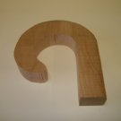 Walking Stick Handle Blank / Cherry Wood/ Carving-5 7/8" x 5 1/8" x 1 1/16" ( 150mm x 130mm x 27mm )