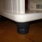 Cabinet Feet / Legs - Bun - Octagon Shape - 2" x 1 3/4" x 1 3/4" thick ( 50mm x 45mm x 45mm )