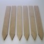 Plant Labels / Garden Markers - Iroko / Teak Wood-10" x 1 1/4" x 1/4" ( 250mm x 30mm x 7mm )