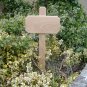 Wooden Garden Sign/ Yard Sign Blank/Yard and Garden Sign-23 1/2" High ( 600mm )