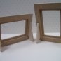 Unfinished Picture Frames MDF/ Rebated for Glass/8" x 6" x 1/2" thick ( 204mm x 154mm x 12mm )