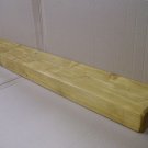 Mantel Shelf-Pine-Stove Shelf-Rustic-Antique Pine-46" x 5 3/4" x 2 3/4" (1170mm x 147mm x 70mm)