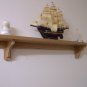 Mantel Shelf with Brackets-Stove Shelf-MDF Shelf 48" x 7" x 1" (1220mm x 180mm x 25mm)