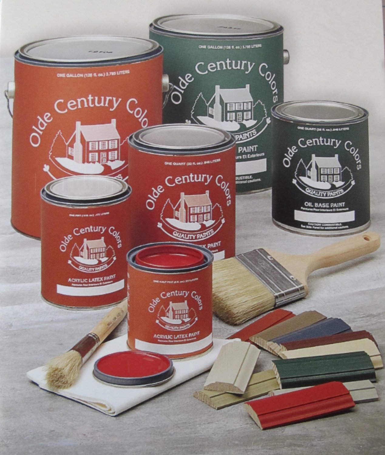 Cobblestone 2033 Olde Century Colors Acrylic Latex Paint Quart