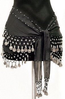 Belly dancer skirts w/ coins
