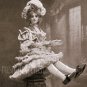 OLD ELECTRICAL DOLL Antique Photo Postcard Reproduction