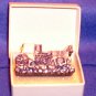 TORINO PEWTER HORSE/BUGGY POST EARRINGS/BROOCH & NECKLACE SET: