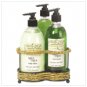 Mint and Sage bath set