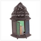 Moroccan style tabletop lantern