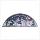 Snowman door topper