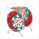 Jolly snowman oil warmer