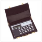 Mini briefcase calculator