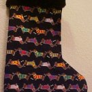 Dachshund Dog Christmas Stocking Handmade 200926
