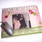 MOUSE PAD Upcycled Journal Notebook with Photo frame mousepad  Handmade in the USA #2010035