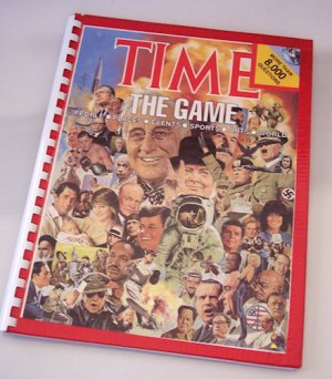 Journal Notebook Recycled Upcycled from TIME GAME COVER #2010050
