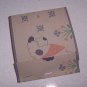 POST IT PAD and HOLDER Recycled  from WALLPAPER SAMPLE Made in USA #2010089