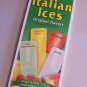 Notebook Journal Recycled Upcycled from ITALIAN ICE Box #2010138