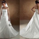 Free shipping maggie sottero a line wedding dress Addison