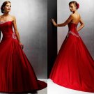 Free shipping maggie sottero a line strapless wedding dress Alice