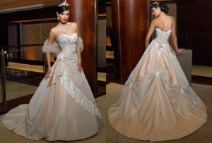 Free shipping maggie sottero designer wedding dresses Angel
