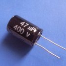 47UF 400V Electrolytic Capacitor (Item# C0126)