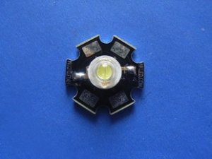LED 1W Ultra High Power with Heat Sink (Item# L0025)