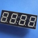 5461AS 0.6 Inch, clock mode, red, common cathode 4-digit 7-segment module (Item# S0012)