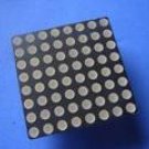8x8 3mm matrix, red, common anode module (Item# S0019)