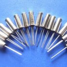 38KHz Crystal oscillator, Cylinder 3x8mm, 10 pcs.  (Item# X0023)
