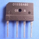 Rectifier Bridge,D15SBA60 , 3pcs. (Item# D0010)