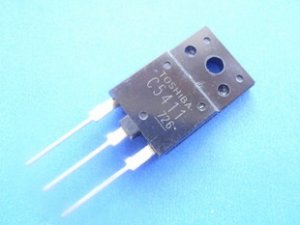 Transistor, C5411, TO-3P, 2 pcs. (Item# Q0112)