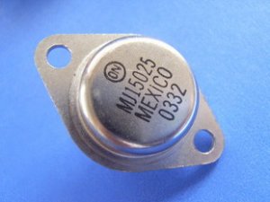 Transistor, MJ15025, TO-3, 2 pcs. (Item# Q0211)