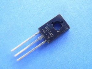 Transistor, BD140, TO-126 TO-220, 10 pcs. (Item# Q0301)