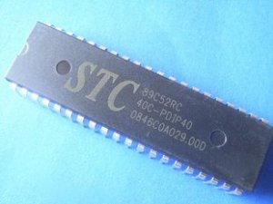 IC, microcontroller / memory, STC89C52RC 89C52 , 4 pcs. (Item# M0004)