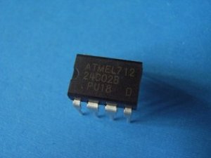 IC, microcontroller / memory, AT24C02 24C02, 8 pcs. (Item# M0010)
