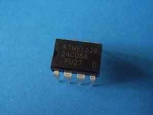 IC, microcontroller / memory, AT24C08A 24C08, 6 pcs. (Item# M0013)