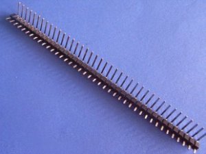 Pin Connector, 40x1 2.54mm pitch, 90 deg, 12 pcs. (Item# X0004)