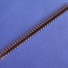 Pin Connector, 40x1 2.54mm pitch, round hole, 5 pcs. (Item# X0010)