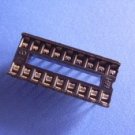 IC Socket, 18 pin DIP, 0.1 inch pitch, 30 pcs. (Item# S0002)