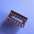 IC Socket, 14 pin DIP, 0.1 inch pitch, 30 pcs. (Item# S0005)